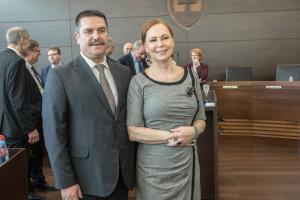 Prehliadka mesta Košice a prijatie hostí na Ústavnom súde Slovenskej republiky 12. apríl 2018 - fotka z galérie č. 02