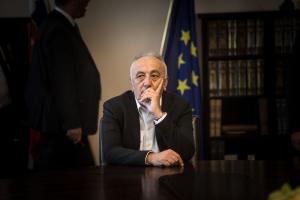 Prehliadka mesta Košice a prijatie hostí na Ústavnom súde Slovenskej republiky 12. apríl 2018 - fotka z galérie č. 22